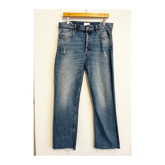Boyish Bardy Ankle Straight Jeans Mercy Island Vintage Blue 31 - Picture 2 of 10